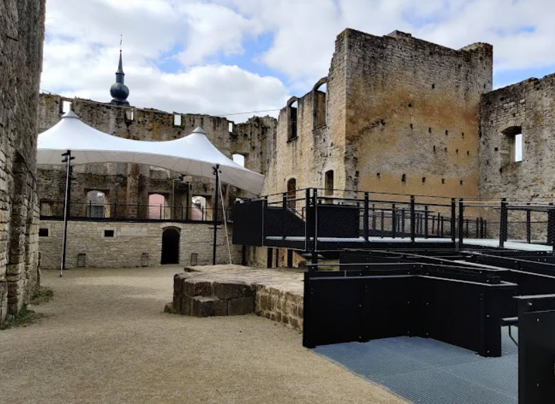 Koerich Castle, Luxembourg